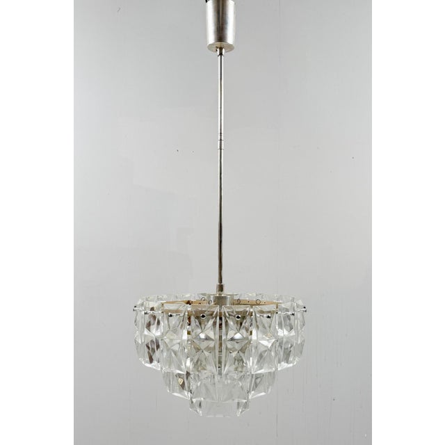 Mid-Century Chandelier from Kinkeldey, Germany, 1970s For Sale - Image 9 of 18