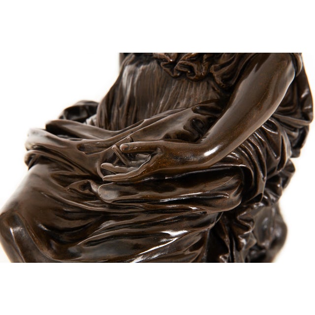 French Bronze Sculpture “Dying Lucretia” (1868) by Jean-Baptiste Clesinger For Sale - Image 11 of 15