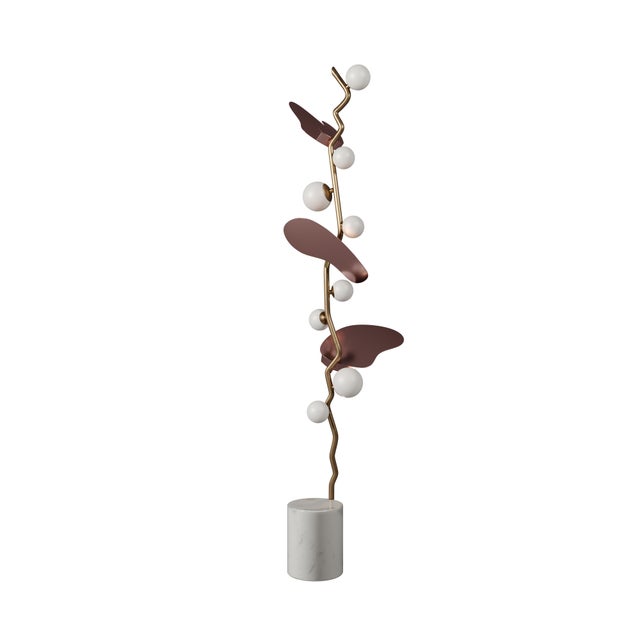 Almond Floor Lamp by Creativemary For Sale - Image 10 of 10