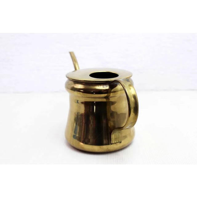 Vintage Brass Watering Can, 1960s For Sale - Image 9 of 11