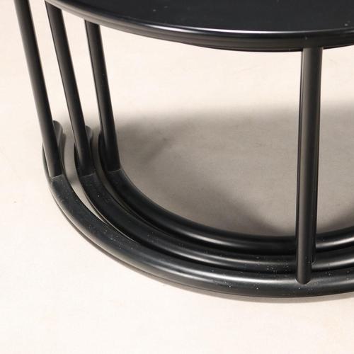 Tria Coffee Tables by Gianfranco Frattini for Acerbis, Set of 3 For Sale - Image 6 of 10