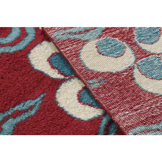 Red Vintage Turkish Runner Rug in Red With Chintamani Patterns, From Rug & Kilim For Sale - Image 8 of 8