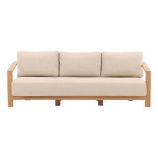 Solana Teak Outdoor Sofa For Sale