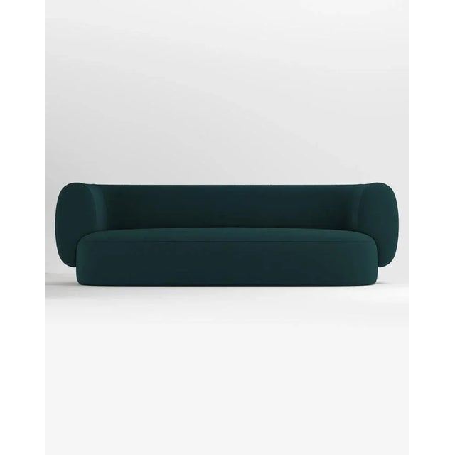 Not Yet Made - Made To Order Hug Sofa in Night Blue by Ferrianisbolgi For Sale - Image 5 of 5