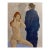 Giampaolo Talani "Ambiguous Story" Oil on Board, Figurative Nude, Tuscan Coastal Art, Contemporary Art by Italian Master, 2000 For Sale