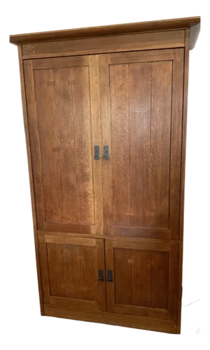 Stickley Oak Entertainment Center