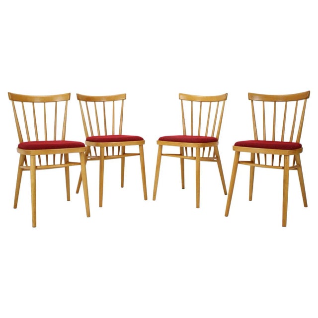 Dining Chairs from Tatra Pravenec, 1970s, Set of 4 For Sale - Image 12 of 12