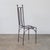 Metal Late 20th Century French Neoclassical Iron Dining Chairs, Set of 6 For Sale - Image 7 of 15