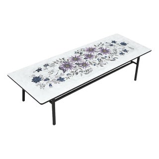 Floral Coffee Table by John Piper for Habitat, 1960s For Sale