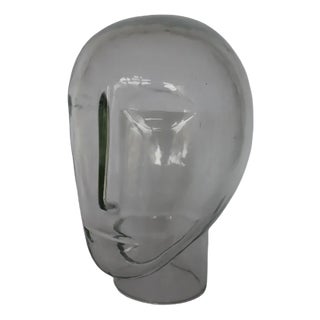 Murano Glass Head Sculpture by Mimmo Paladino, 1989 For Sale