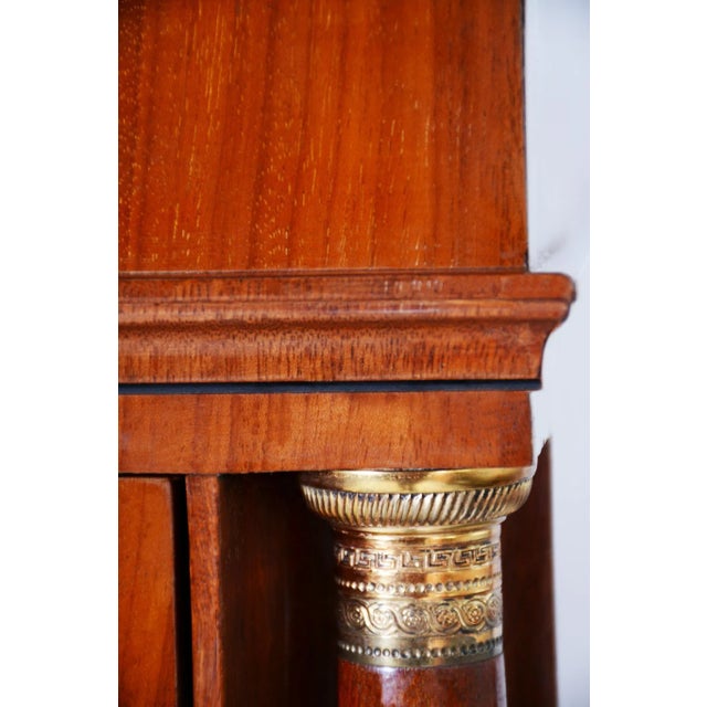 Austrian Empire Mahogany Secretary/Writing Desk, 1820s For Sale - Image 6 of 15