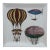 Piero Fornasetti Milano Italy Porcelain Palloni n.2 Hot Air Balloons Tray For Sale