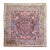 Antique Square Persian Sarouk Rug - 10'3" x 10'3" For Sale