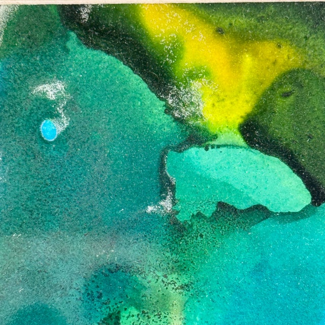 2010s Cheri Issel Original Signed Contemporary Abstract Painting For Sale - Image 5 of 12