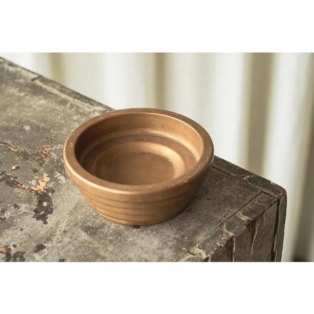 Early 20th Century Vide Poche in Patinated Brass, 1920s For Sale - Image 6 of 8