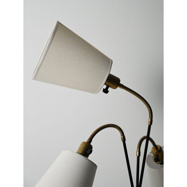 Scandinavian Floor Lamp with Three Lights, 1950s For Sale - Image 6 of 11