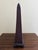 A beautiful vintage metal garden finial or obelisk USA, Late 20th Century Measures: 4.75"W x 4.75"D x 17.75"H Very good...