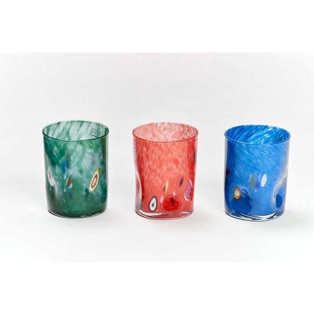Murano Glasses by M. Iskra for Ribes, Set of 6 For Sale - Image 3 of 13