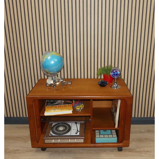 Dyrlund Danish Teak Hi-Fi Sideboard from Dyrlund, 1960s For Sale - Image 4 of 13