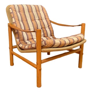Safari Armchair attributed to Bror Boije for Dux, Sweden, 1960s For Sale