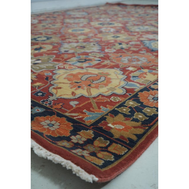 Obeetee, Inc Obeetee Colonial Williamsburg Approx. 8x11 Vase Pattern Oriental Rug For Sale - Image 4 of 11