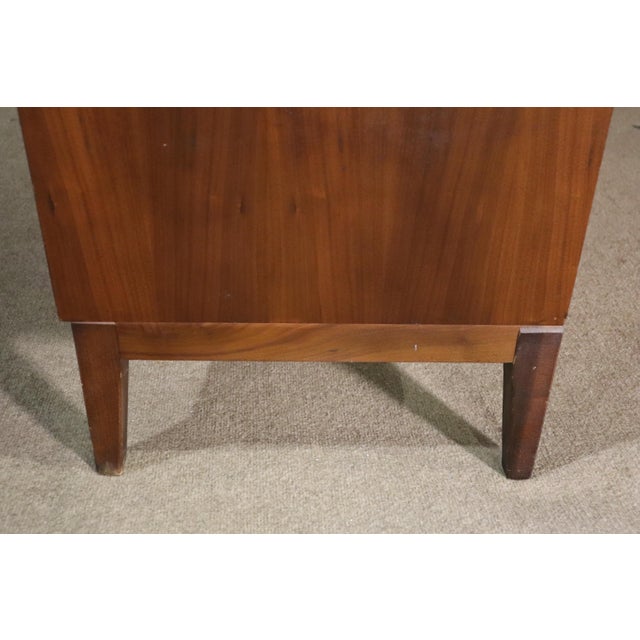 Mid 20th Century Walnut Hiboy Dresser For Sale - Image 9 of 12