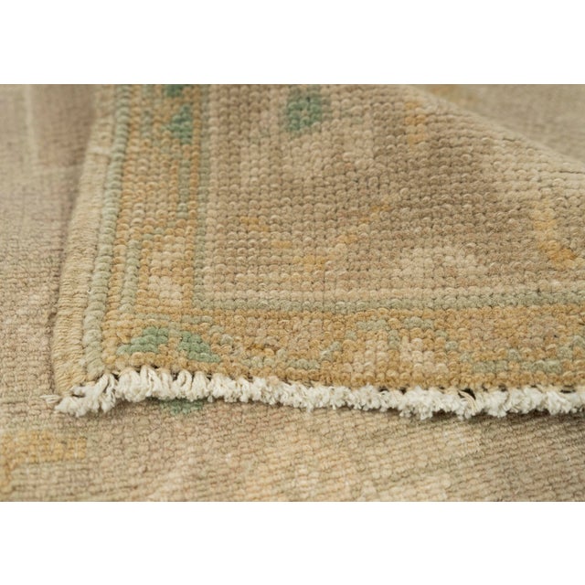 Turkish Mini Rug Oriental Hand Knotted Vintage Rug 1'8" x 3'3" #21071 For Sale In Houston - Image 6 of 8
