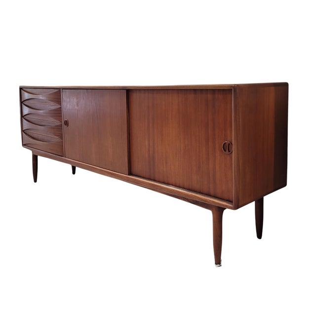 Mid-Century Modern Mid-Century Sideboard by Oswald Vermaecke for V-Form, Belgium, 1960s For Sale - Image 3 of 18