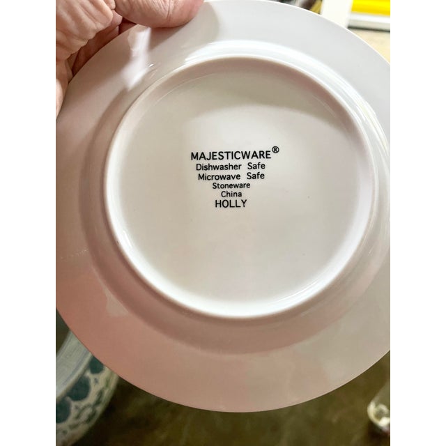 Mid 20th Century Mid 20th Century Majesticware "Holly" Dinner Service for Four- 12 Pieces For Sale - Image 5 of 6