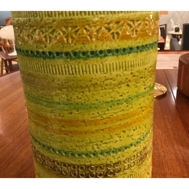 1950s Glazed Aldo Londi Vase by Rosenthal For Sale - Image 5 of 7