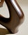 Sculptural Stained Walnut and Glass Coffee Table by Michael Maximo For Sale - Image 10 of 10