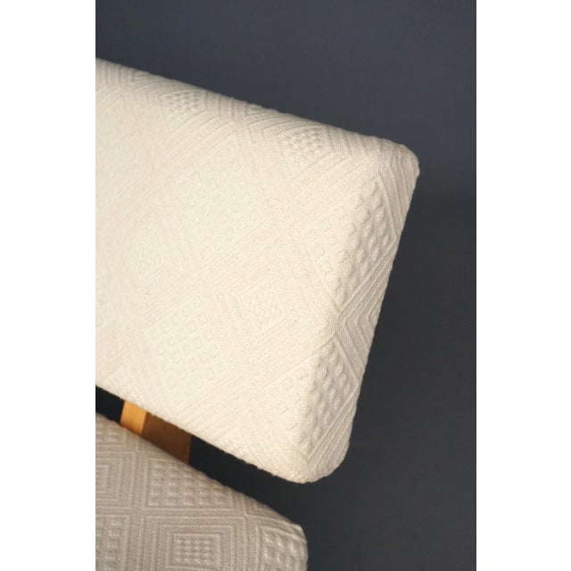 Vintage Dutch Compact Sofa with Wooden Base in the style of Pastoe, 1950s For Sale - Image 12 of 18