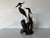 Vintage Carved Wood Heron Bird Sculpture For Sale In Miami - Image 6 of 13