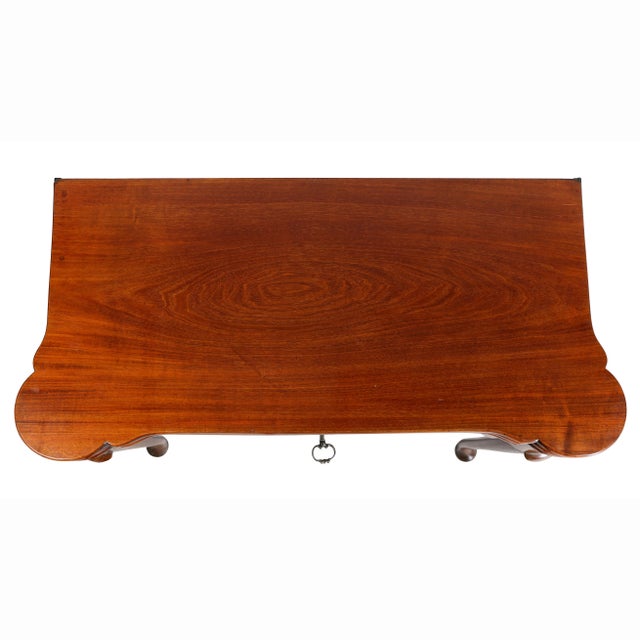 Queen Anne George II Mahogany Triple Top Games Table For Sale - Image 3 of 12