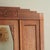 Brown Art Nouveau Oak Wardrobe with Mirror, 1920s For Sale - Image 8 of 18