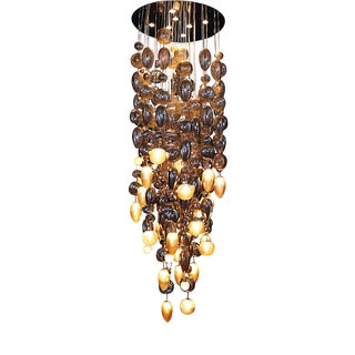 Nuage Mouth-Blown Glass Pendant Light by Riviera Light For Sale