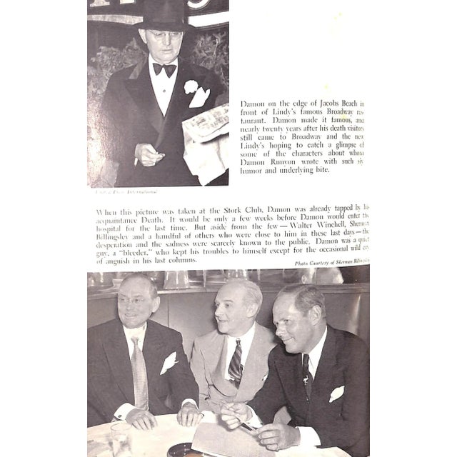 "A Gentleman of Broadway: The Story of Damon Runyon" 1964 Hoyt, Edwin P. For Sale - Image 11 of 11