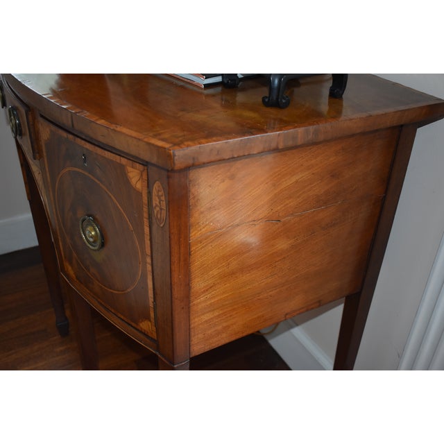 Small English Inlaid Hepplewhite George III Sideboard 1785 For Sale - Image 14 of 16