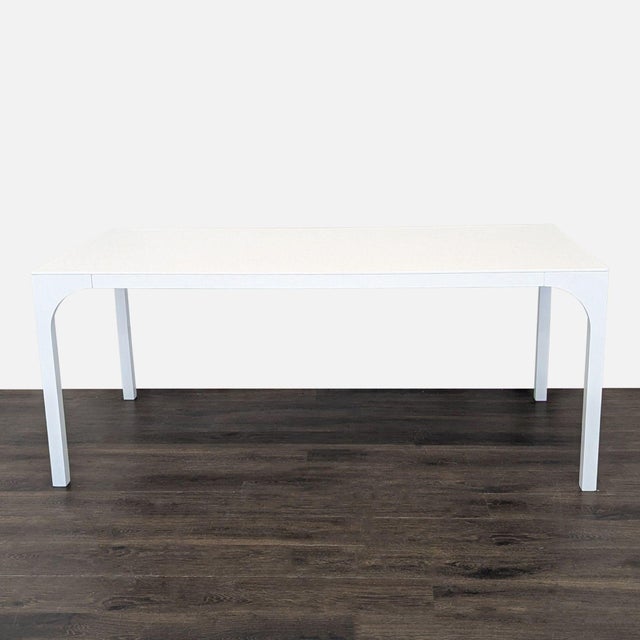 Ancient Roman aqueducts and high-speed trains are the inspiration behind this sleek, lacquered table from Euga Design...