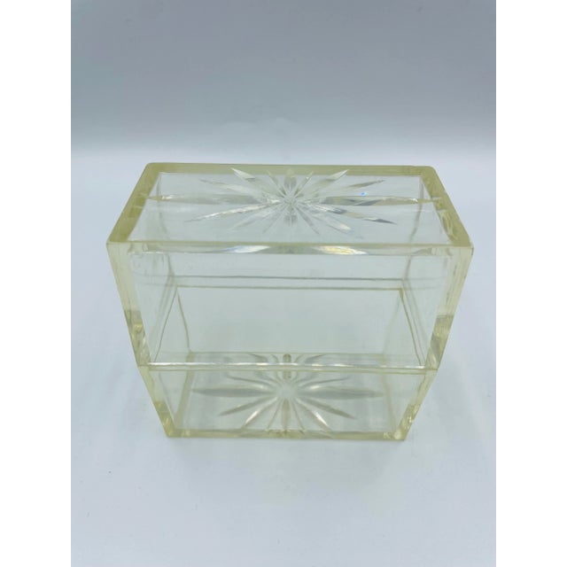 Mid 20th Century Mid 20th Century Mid-Century Lucite Set of 4 Coasters in Original Case For Sale - Image 5 of 12