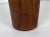 Vintage Hand-Turned Solid Teak Wood Cup For Sale - Image 11 of 12