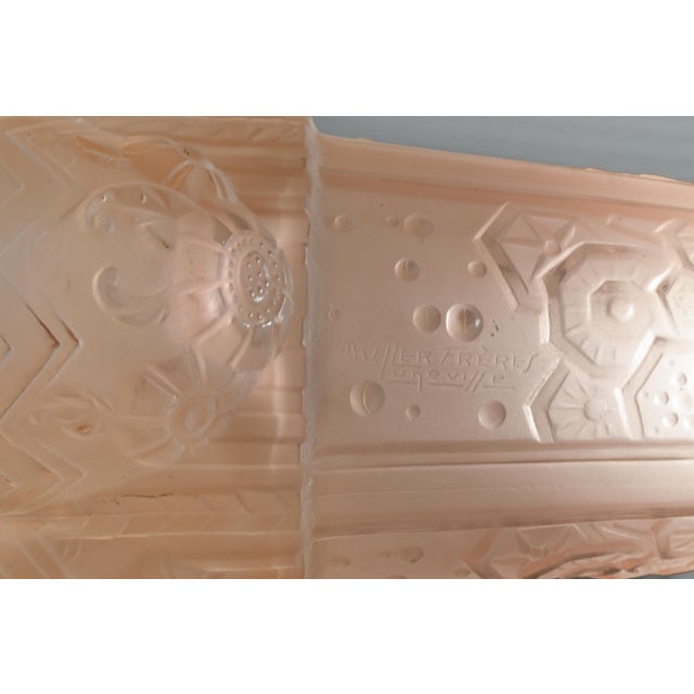Single French Art Deco Wall Sconce by Muller Freres & A. Richard 1920s France For Sale - Image 12 of 13