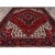 1960 8'4"x10'7" Penn Red Hand Knotted Clean With Centre Flower Element Oriental Rug For Sale In New York - Image 6 of 12