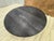 Rh Byron Round Pedestal Coffee Table – 48" Black Oak | Reeded Oak Design | Sculptural Contemporary Silhouette For Sale In Columbus - Image 6 of 18