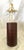 2000 - 2009 Baker Knapp & Tubbs Wrapped Woven Leather & Brass Cylinder Table Lamps For Sale - Image 5 of 12