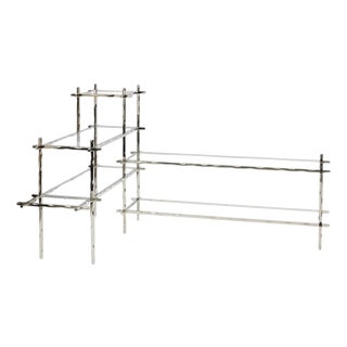 Geometric Fluide Bookcase by Jennifer Midoz For Sale