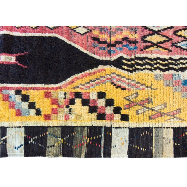 Vintage Moroccan Rug For Sale - Image 9 of 14