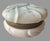 Antique Victorian Wavecrest Style Floral Decorated Art Glass Dresser Box For Sale - Image 11 of 12