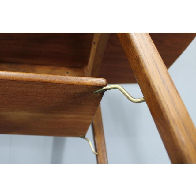 Danish Teak and Oak Coffee Table, 1960s For Sale - Image 10 of 11