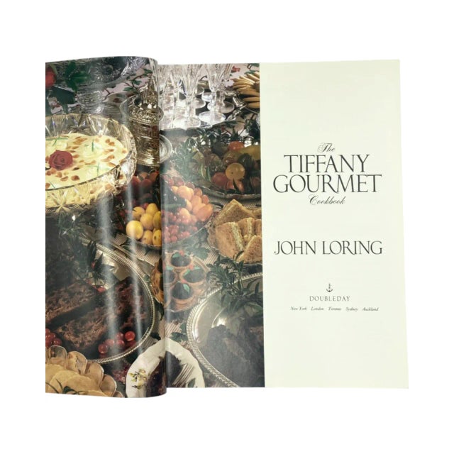 The Tiffany Gourmet Cookbook by John Loring 1992 Hardcover